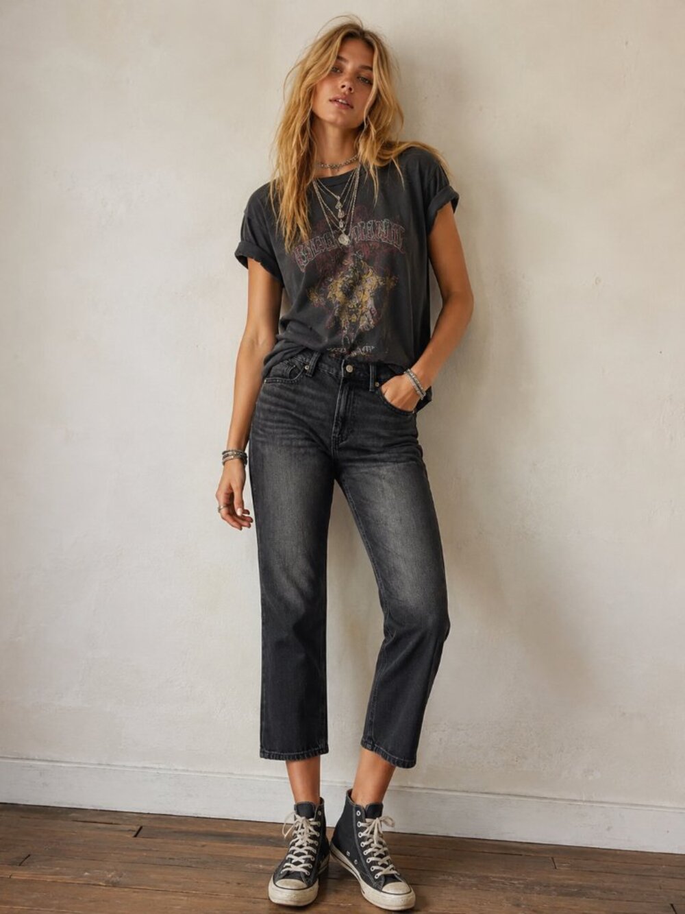 Gap Supersoft Relaxed Straight Crop Jean